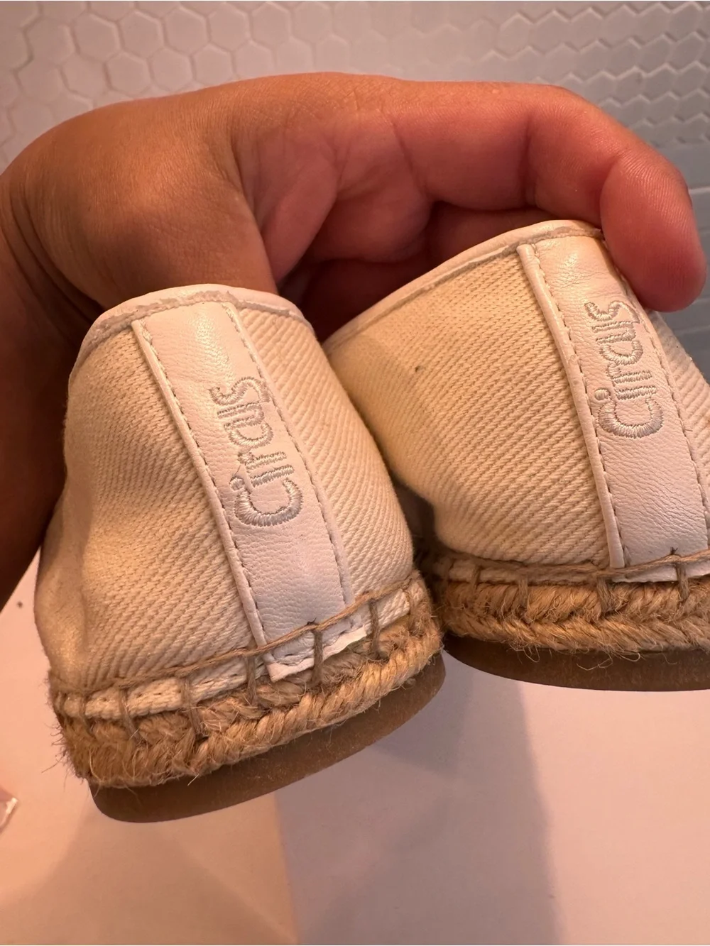 Circus by Sam Edelman white espadrille